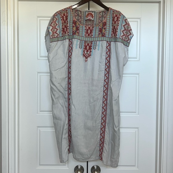 Johnny Was XL linen dress - Picture 1 of 12